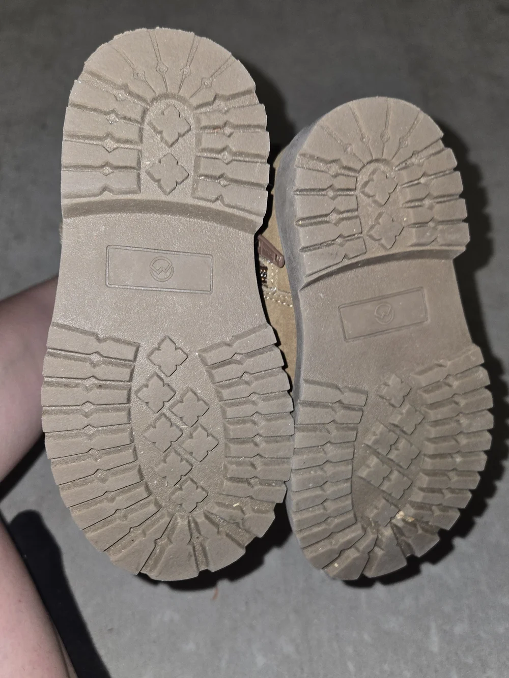Magellan Outdoors Toddler Tan and Brown Camo Pull-On Boots Size 9c